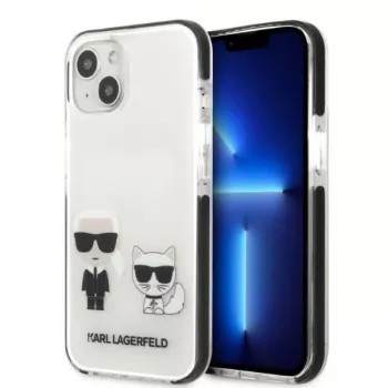 KARL LAGERFELD iPhone 13 mini Hardcase White Karl & Choupette