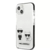 KARL LAGERFELD iPhone 13 mini Hardcase White Karl & Choupette