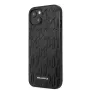 Karl Lagerfeld KLHCP13SMNMP1K iPhone 13 Mini 5,4 inch Hard Case Black Monogram Plaque