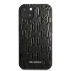 Karl Lagerfeld KLHCP13SMNMP1K iPhone 13 Mini 5,4 inch Hard Case Black Monogram Plaque