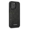 Karl Lagerfeld KLHCP13LMNMP1K Kietas Dėklas, Skirtas iPhone 13 Pro / 13 6,1 colio, Juodas, Monogram Plaque