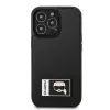 Karl Lagerfeld KLHCP13L3DKPK Ikonik Patch Hard Case, iPhone 13 Pro / 13 6,1 inch - Juoda
