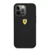 Ferrari FESSIHMP13LBK iPhone 13 Pro / 13 Silicone Hardcase MagSafe Black