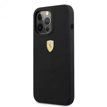 Ferrari FESSIHMP13XBK iPhone 13 Pro Max 6,7 inch Black Hardcase Silicone MagSafe