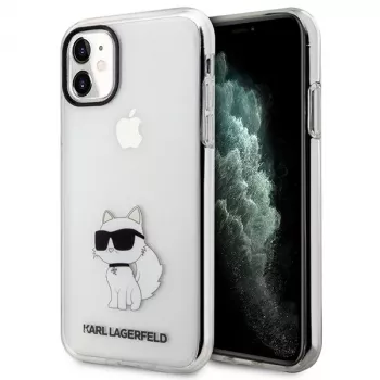 Karl Lagerfeld Ikonik Choupette Hard Case for Apple iPhone 11 / XR 6,1 inch Transparent