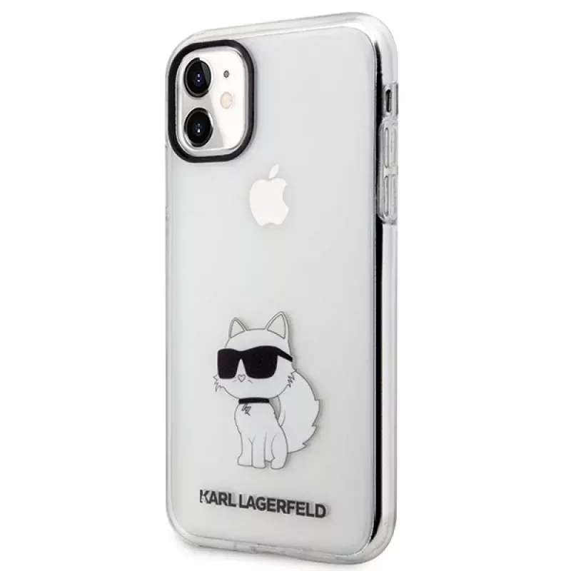 Karl Lagerfeld Ikonik Choupette Hard Case for Apple iPhone 11 / XR 6,1 inch Transparent