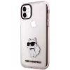 Karl Lagerfeld Ikonik Choupette Hard Case for iPhone 11 / XR 6,1 inch - Pink