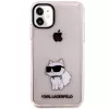 Karl Lagerfeld Ikonik Choupette Hard Case for iPhone 11 / XR 6,1 inch - Pink