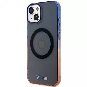BMW iPhone 13/14/15 Grey Hardcase Gradient Bumper MagSafe