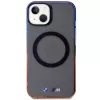 BMW iPhone 13/14/15 Grey Hardcase Gradient Bumper MagSafe