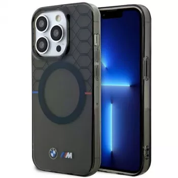 BMW Pattern MagSafe Case for iPhone 13 Pro Max 6,7 inch Pilka