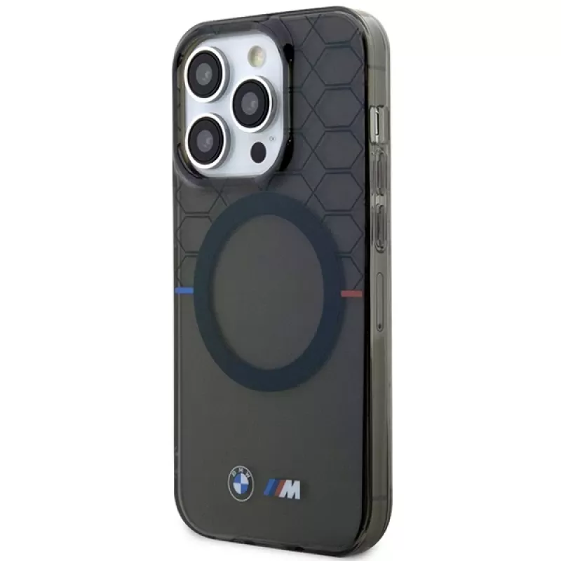 BMW Pattern MagSafe Case for iPhone 13 Pro Max 6,7 inch Pilka