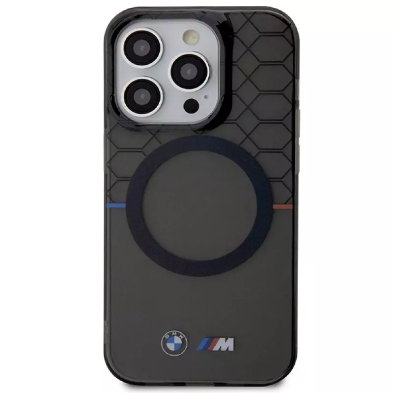 BMW Pattern MagSafe Case for iPhone 13 Pro Max 6,7 inch Pilka
