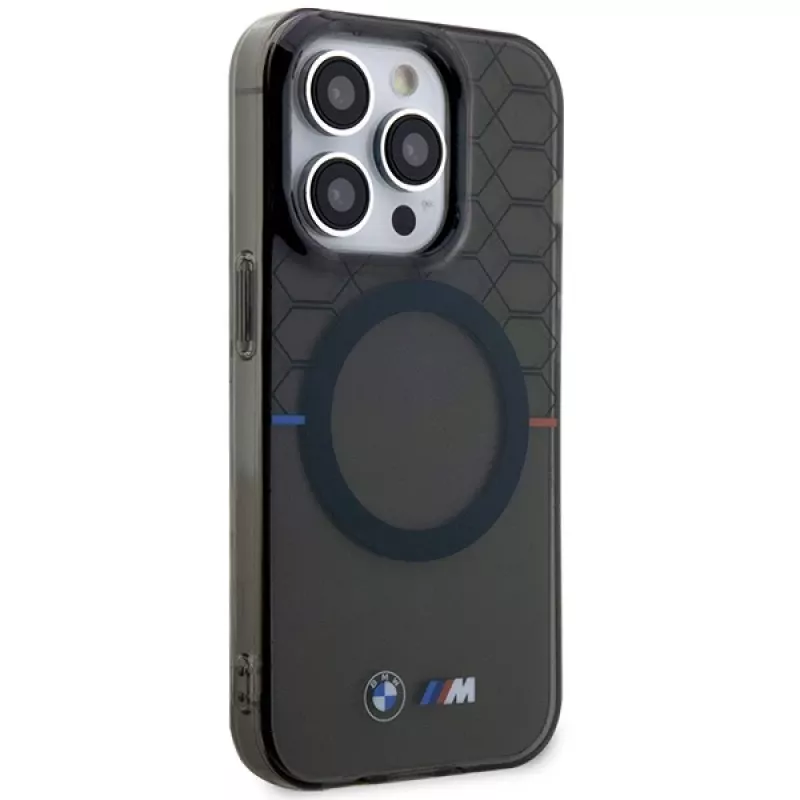 BMW Pattern MagSafe Case for iPhone 13 Pro Max 6,7 inch Pilka