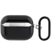 BMW AirPods Pro 2nd Generation apsauginis dangtelis, juodas su M-Stripe dizainu