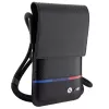 BMW Carbon Tricolor Line Wallet Bag Black