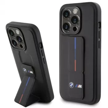 BMW Hardcase Grip Hot Stamp for iPhone 15 Pro 6,1 inch Black