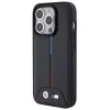 BMW BMHCP15L22PVTK iPhone 15 Pro 6,1 inch Black Hardcase Quilted Tricolor