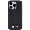 BMW BMHCP15L22PVTK iPhone 15 Pro 6,1 inch Black Hardcase Quilted Tricolor