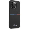 BMW Silicone Pattern Case, skirta Apple iPhone 15 Pro 6,1 colio, juoda