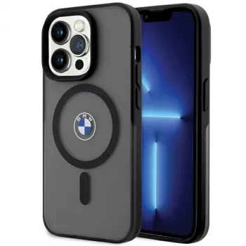 BMW IML Signature Hardcase, skirta Apple iPhone 15 Pro 6,1 inch, juoda, MagSafe