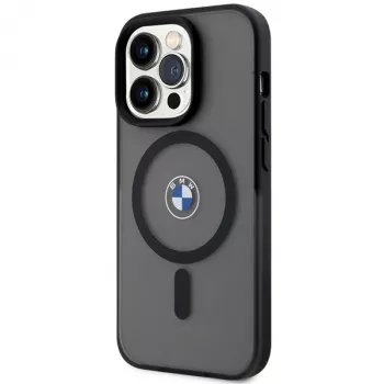 BMW IML Signature Hardcase, skirta Apple iPhone 15 Pro 6,1 inch, juoda, MagSafe