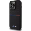 BMW M Silicone Pattern MagSafe Hard Case, skirta Apple iPhone 15 Pro 6,1 inch - Juoda