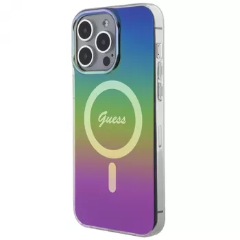 Guess IML Iridescent MagSafe Case, iPhone 15 Pro Max (Spalvingas)