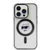 Karl Lagerfeld KLHMP15LHCHNOTK iPhone 15 Pro 6,1 inch Transparent Hard Case IML Choupette Head MagSafe