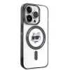 Karl Lagerfeld KLHMP15LHCHNOTK iPhone 15 Pro 6,1 inch Transparent Hard Case IML Choupette Head MagSafe