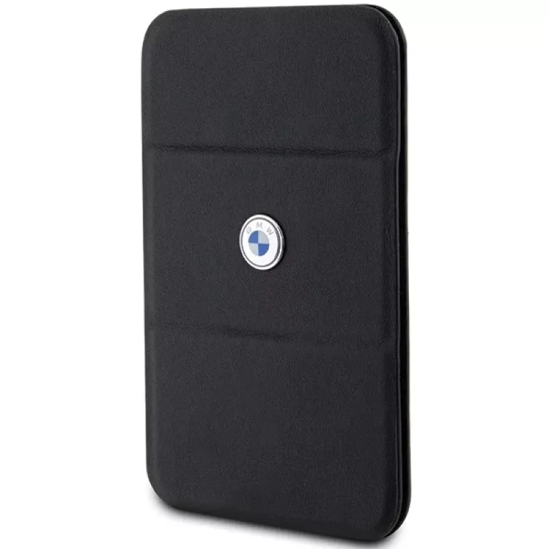 BMW Card Slot Stand Wallet MagSafe Signature Collection Black