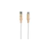 Guess GUCLLALRGDD USB-C į Lightning laidas 1,5 m greitas įkrovimas šviesiai auksinis su įspaustu logotipu