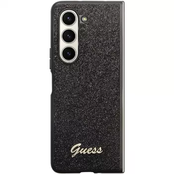 Guess Glitter Script F946 Hard Case Samsung Galaxy Z Fold5, Juoda