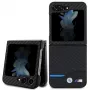 BMW M Collection Leather Carbon Back Cover, Samsung Galaxy Z Flip5 - Juoda