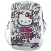 Hello Kitty Shoulder Bag Graffiti Kitty Head White
