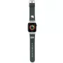 Hello Kitty HKAWMPGKHK Apple Watch Strap 38/40/41mm Black Silicone