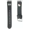 Hello Kitty HKAWMPGKHK Apple Watch Strap 38/40/41mm Black Silicone