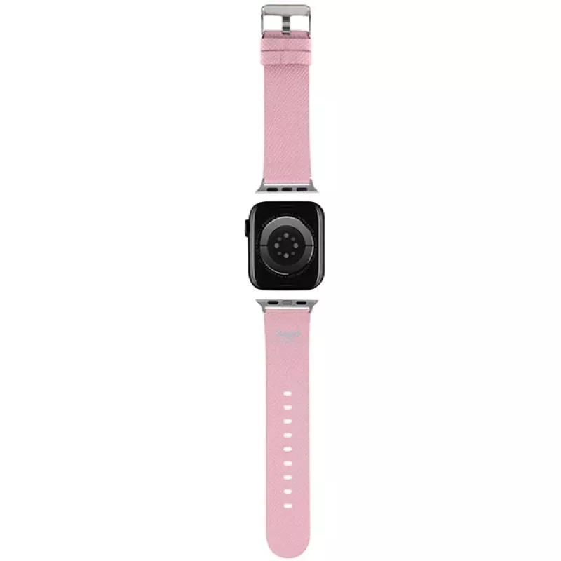 Hello Kitty HKAWMPGKHP Silicone Strap for Apple Watch 38/40/41mm Pink