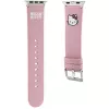 Hello Kitty HKAWMPGKHP Silicone Strap for Apple Watch 38/40/41mm Pink