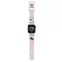Hello Kitty HKAWMSCHBLE Silikoninis dirželis, skirtas Apple Watch 38/40/41 mm - smėlio spalvos