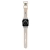 Hello Kitty HKAWMSCHBLE Silikoninis dirželis, skirtas Apple Watch 38/40/41 mm - smėlio spalvos