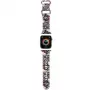 Hello Kitty HKAWMSDGPTE Apple Watch Strap 38/40/41mm Beige Silicone Graffiti Tags
