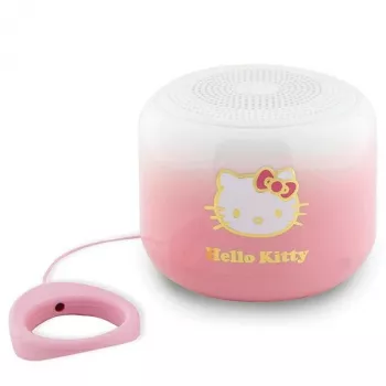 „Hello Kitty“ Bluetooth 5.0 garsiakalbis HKWSBT6GKEP rožinis elektrolitinio gradiento