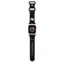 Hello Kitty HKAWMSCHBLK Silicone Strap for Apple Watch 38/40/41mm Black