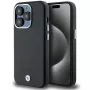 BMW Signature Wrapped Metal MagSafe Dėklas iPhone 14 Pro 6.1 Juodas