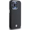BMW Signature Wrapped Metal MagSafe Dėklas iPhone 14 Pro 6.1 Juodas