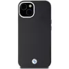 BMW M Collection Signature Wrapped Metal MagSafe Dėklas, skirtas iPhone 15 Plus / 14 Plus – Juodas