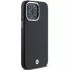 BMW Signature Wrapped Metal MagSafe Case, skirtas iPhone 15 Pro Max 6,7 inch, juodos spalvos