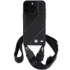 BMW BMHCP15L23PSCCK iPhone 15 Pro 6.1 Black Hardcase M Edition Carbon Stripe & Strap