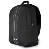 BMW BMBP15COMPVSKL 16 inch Laptop Backpack Black Nylon Blue Stripe